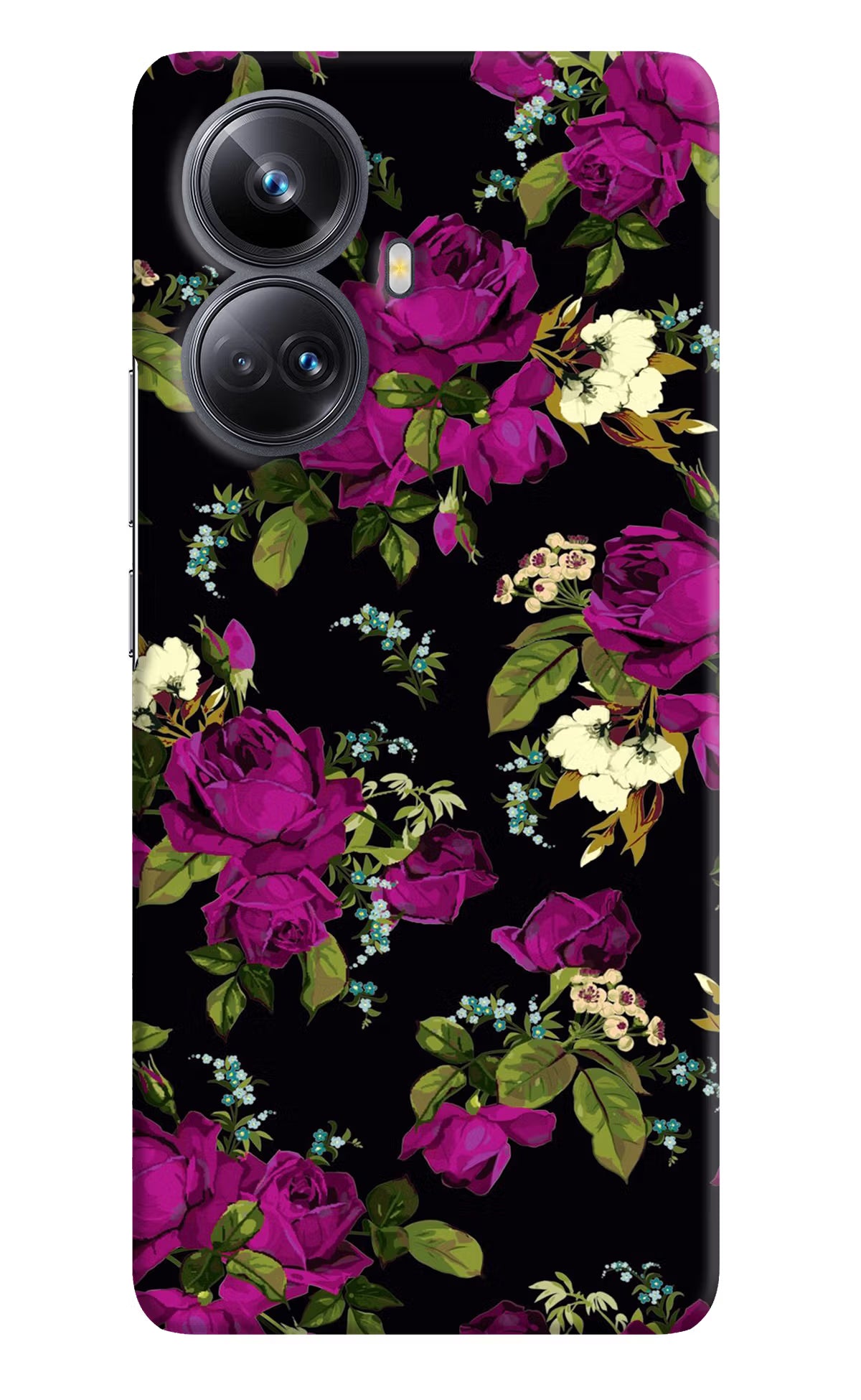 Flowers Realme 10 Pro+ 5G Hard Case Back Cover by Casekaro