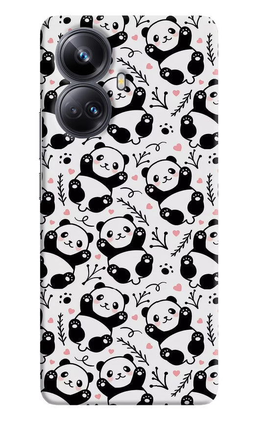 Cute Panda Realme 10 Pro+ 5G Hard Case Back Cover by Casekaro