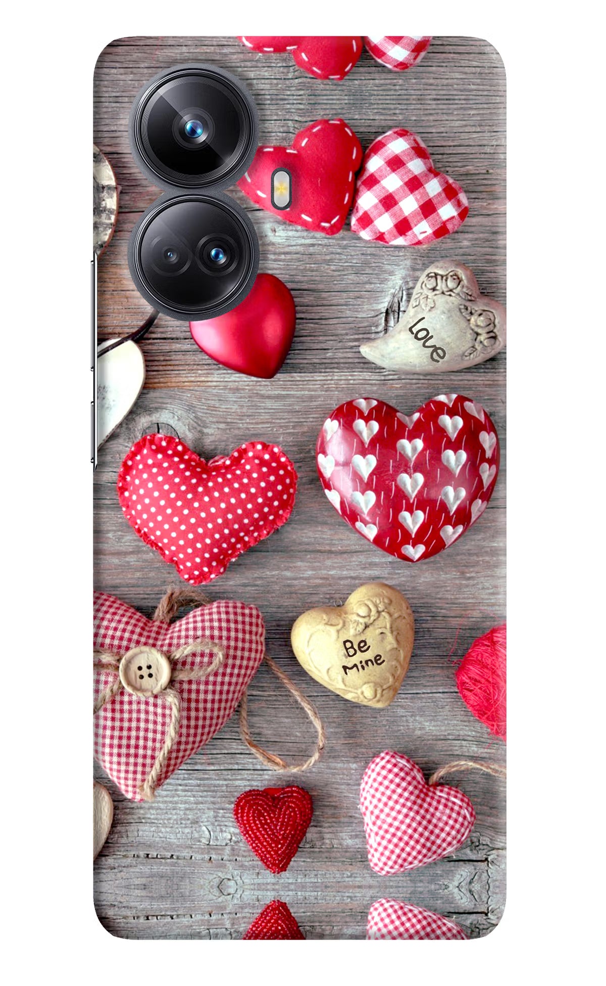 Love Wallpaper Realme 10 Pro+ 5G Hard Case Back Cover by Casekaro