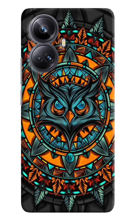 Angry Owl Art Realme 10 Pro+ 5G Back Cover