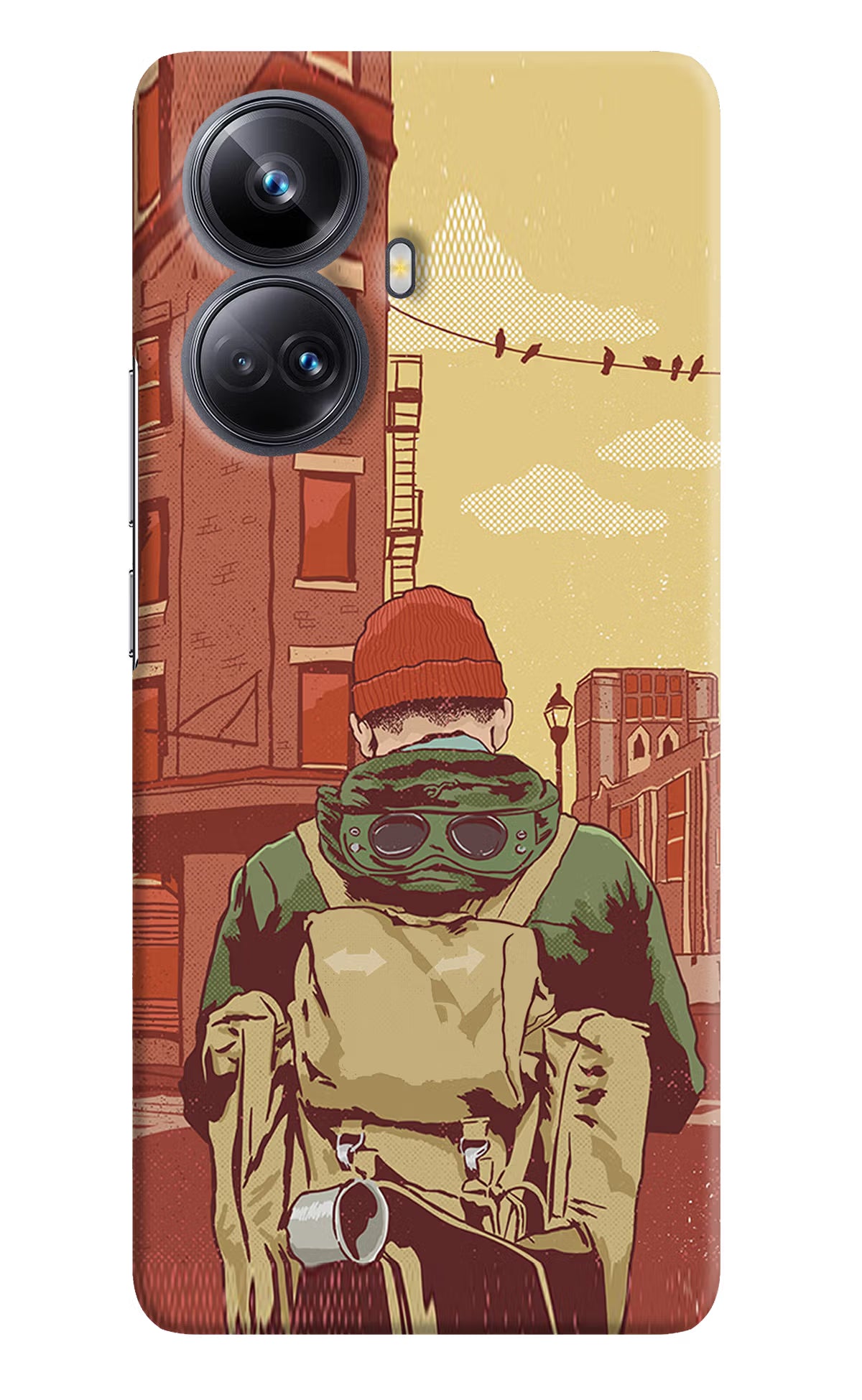 Adventurous Realme 10 Pro+ 5G Hard Case Back Cover by Casekaro