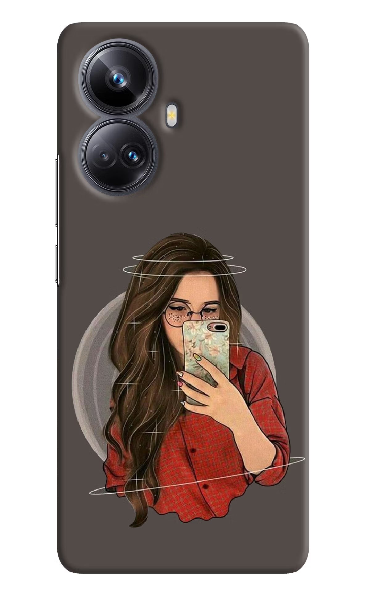 Selfie Queen Realme 10 Pro+ 5G Hard Case Back Cover by Casekaro
