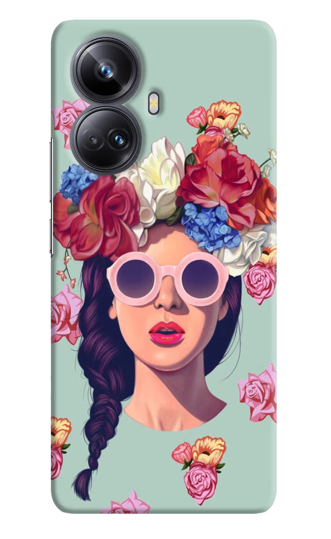 Pretty Girl Realme 10 Pro+ 5G Hard Case Back Cover by Casekaro