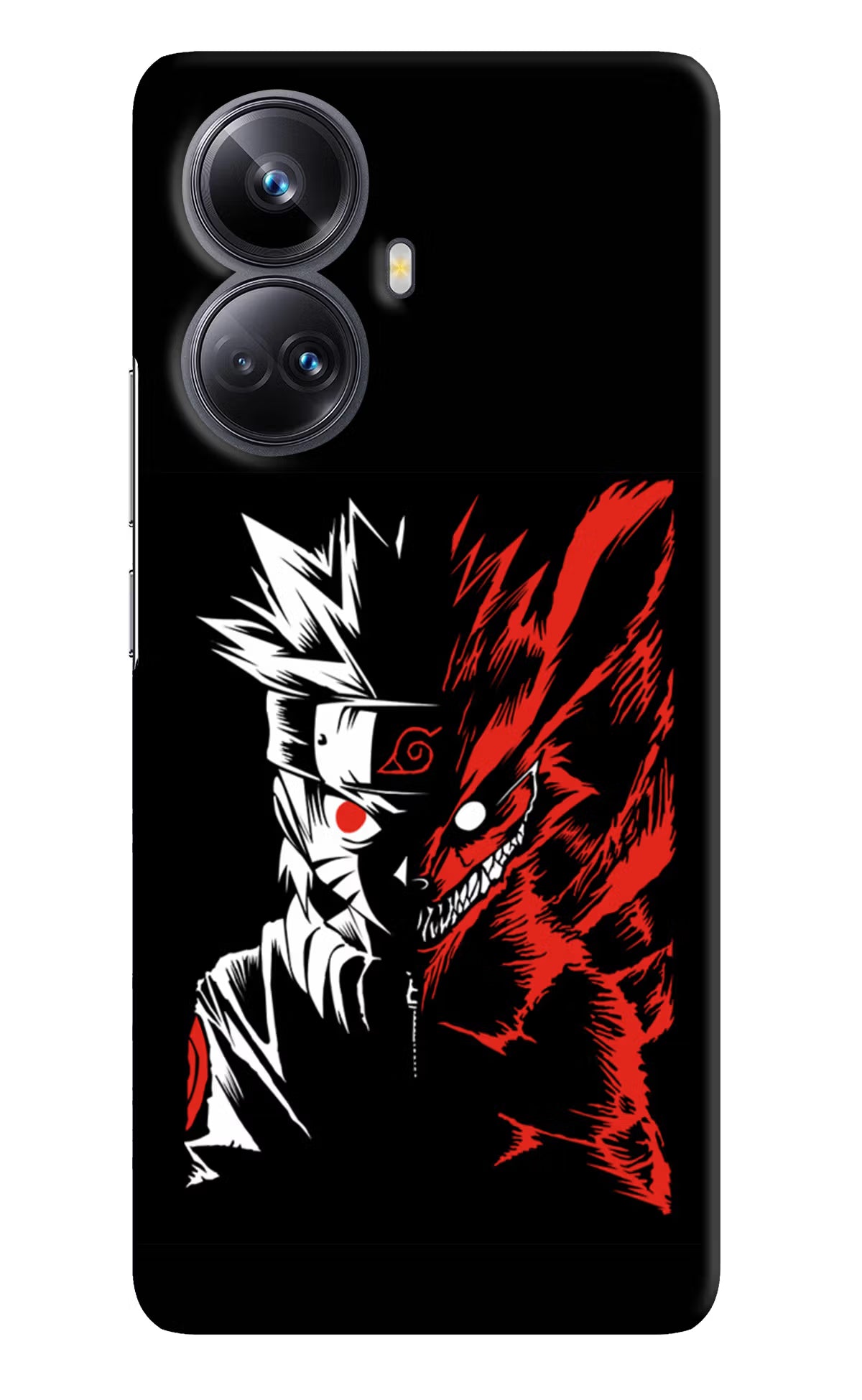 Naruto Two Face Realme 10 Pro+ 5G Hard Case Back Cover by Casekaro