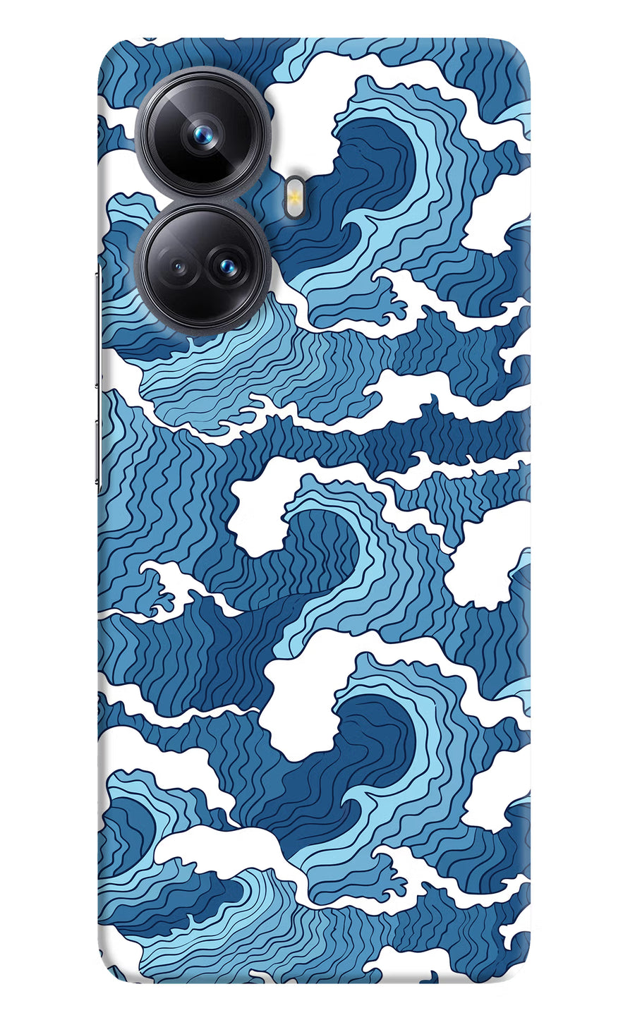 Blue Waves Realme 10 Pro+ 5G Back Cover, Hard case
