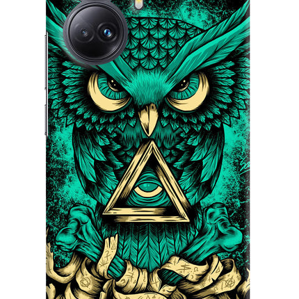 Green Owl Realme 10 Pro+ 5G Hard Case Back Cover by Casekaro