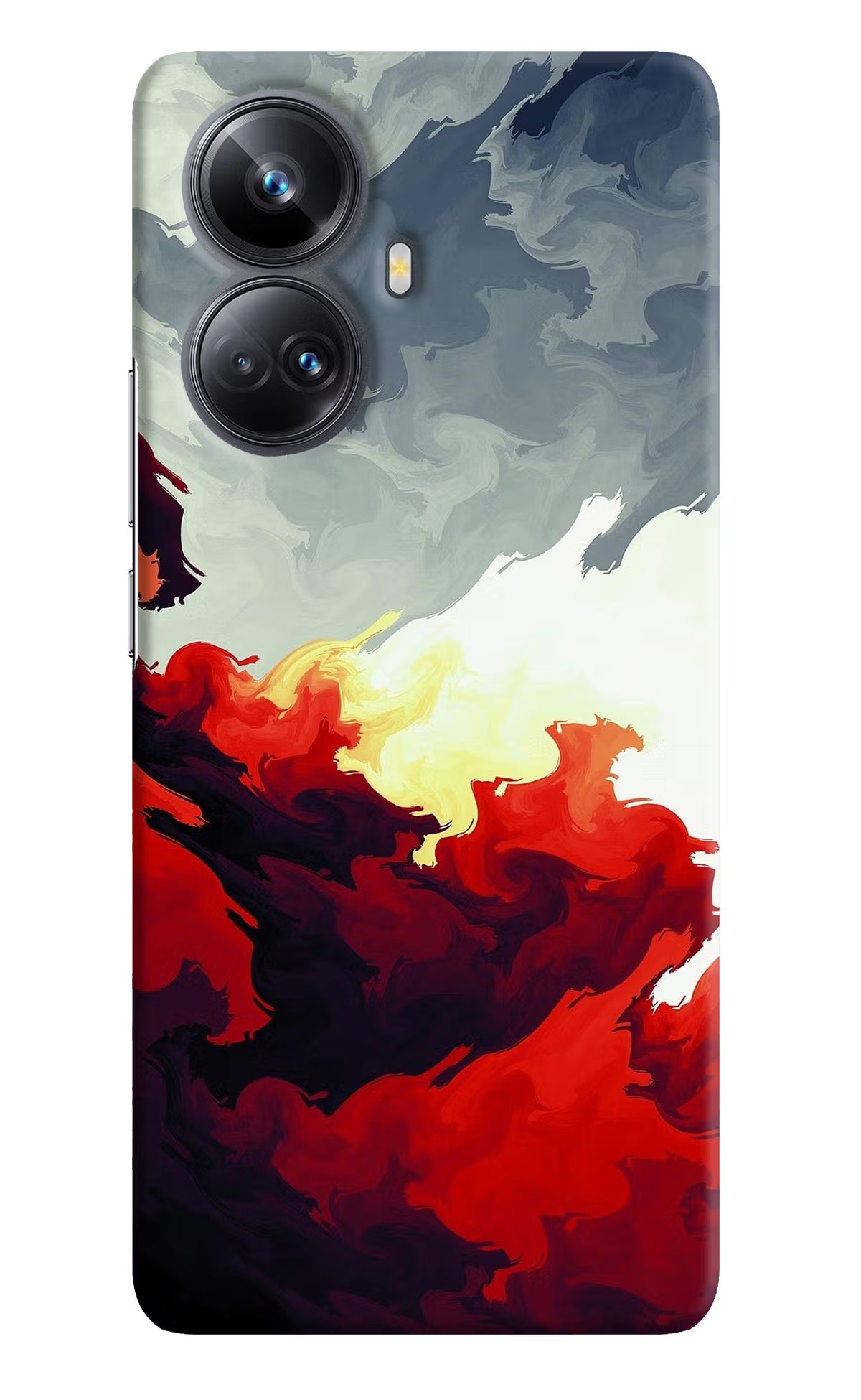 Fire Cloud Realme 10 Pro+ 5G Hard Case Back Cover by Casekaro