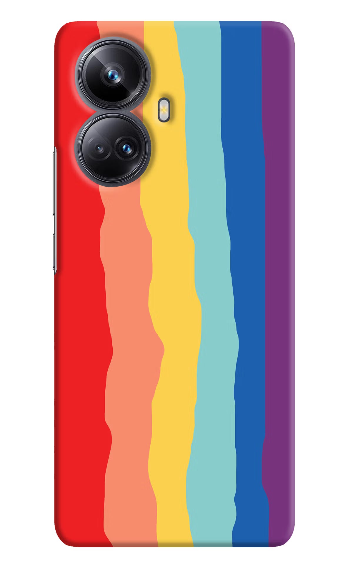 Rainbow Realme 10 Pro+ 5G Hard Case Back Cover by Casekaro