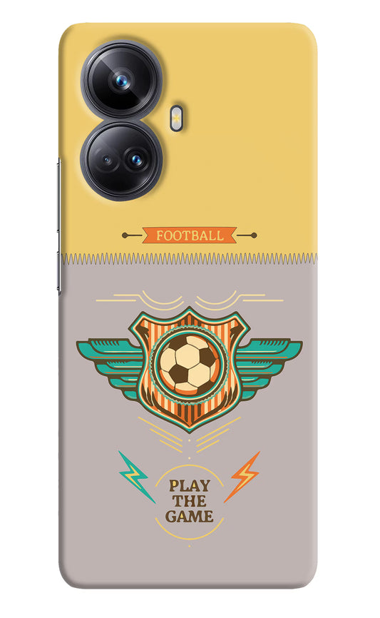 Football Realme 10 Pro+ 5G Hard Case Back Cover by Casekaro