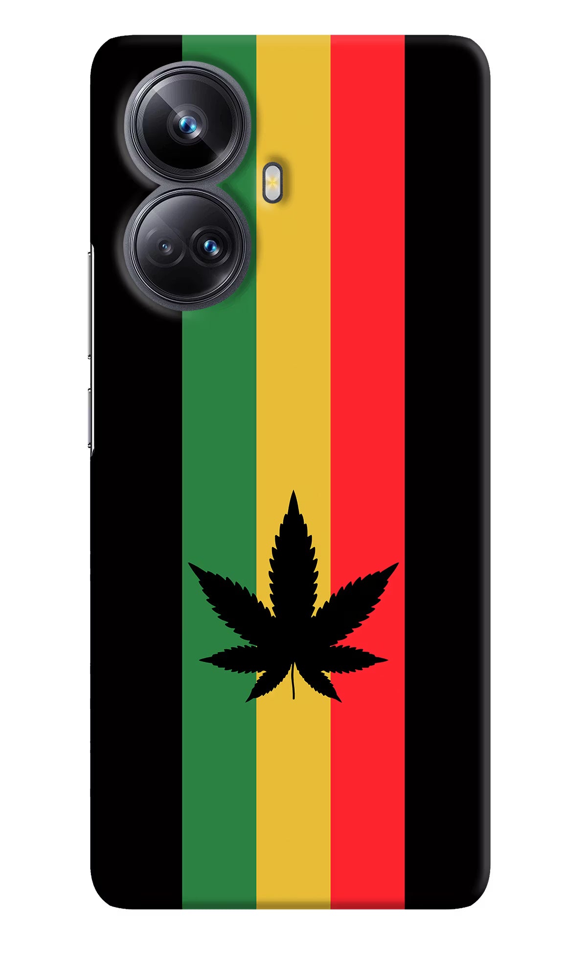 Weed Flag Realme 10 Pro+ 5G Hard Case Back Cover by Casekaro