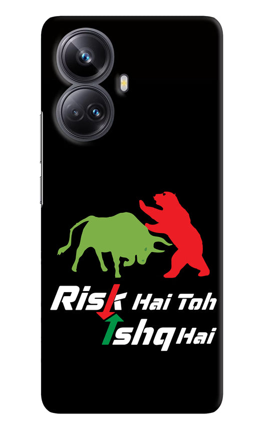 Risk Hai Toh Ishq Hai Realme 10 Pro+ 5G Hard Case Back Cover by Casekaro
