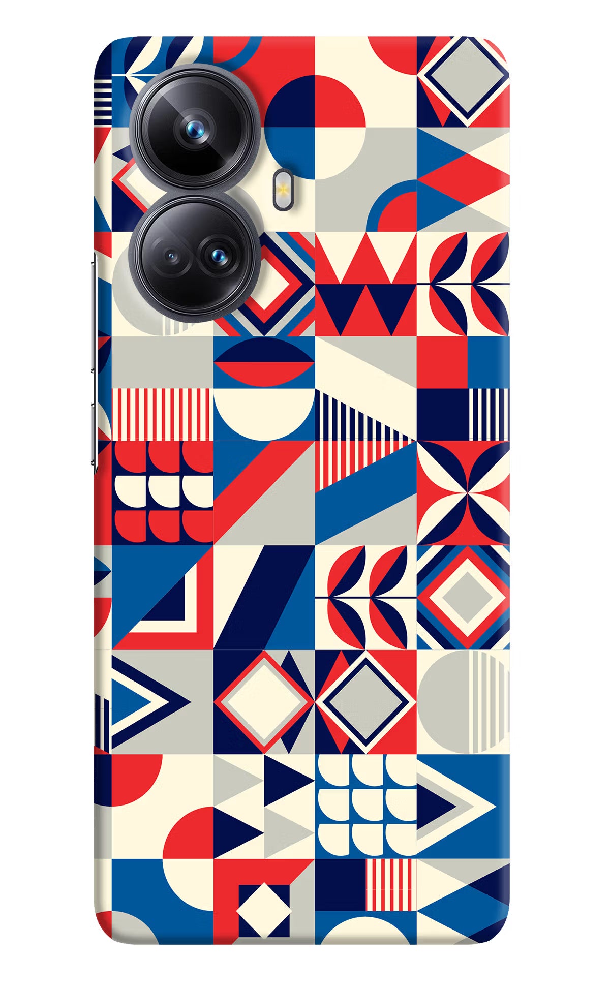 Colorful Pattern Realme 10 Pro+ 5G Hard Case Back Cover by Casekaro