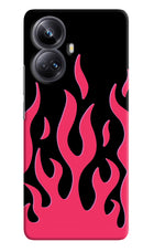 Fire Flames Realme 10 Pro+ 5G Hard Case Back Cover by Casekaro