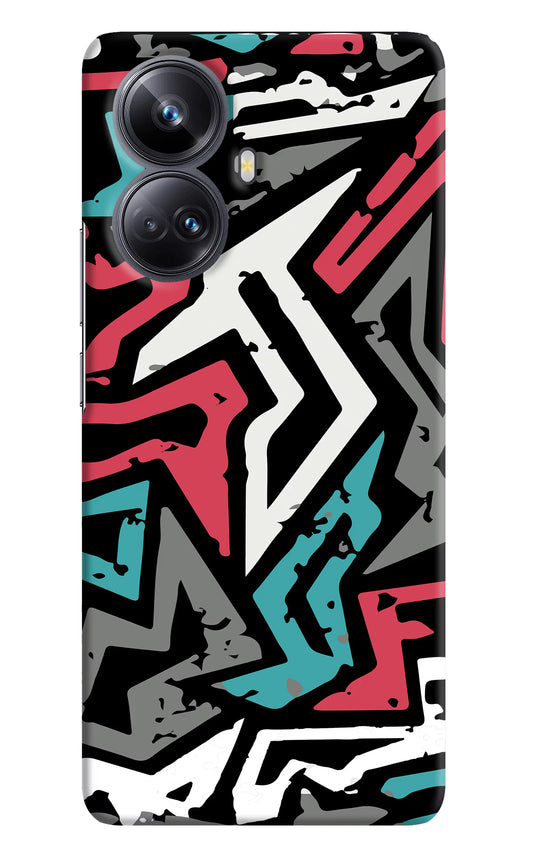 Geometric Graffiti Realme 10 Pro+ 5G Hard Case Back Cover by Casekaro