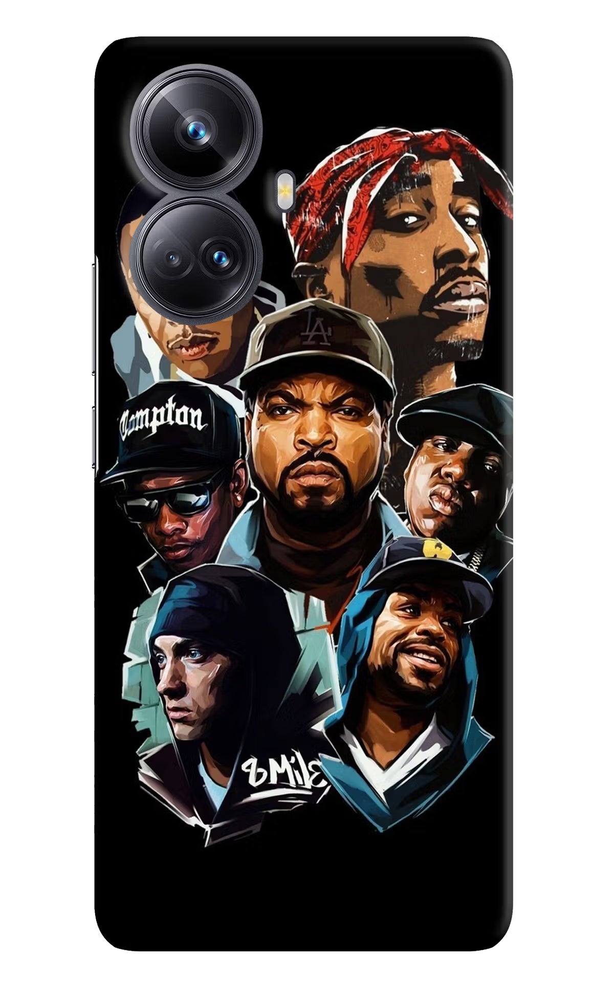 Rappers Realme 10 Pro+ 5G Hard Case Back Cover by Casekaro