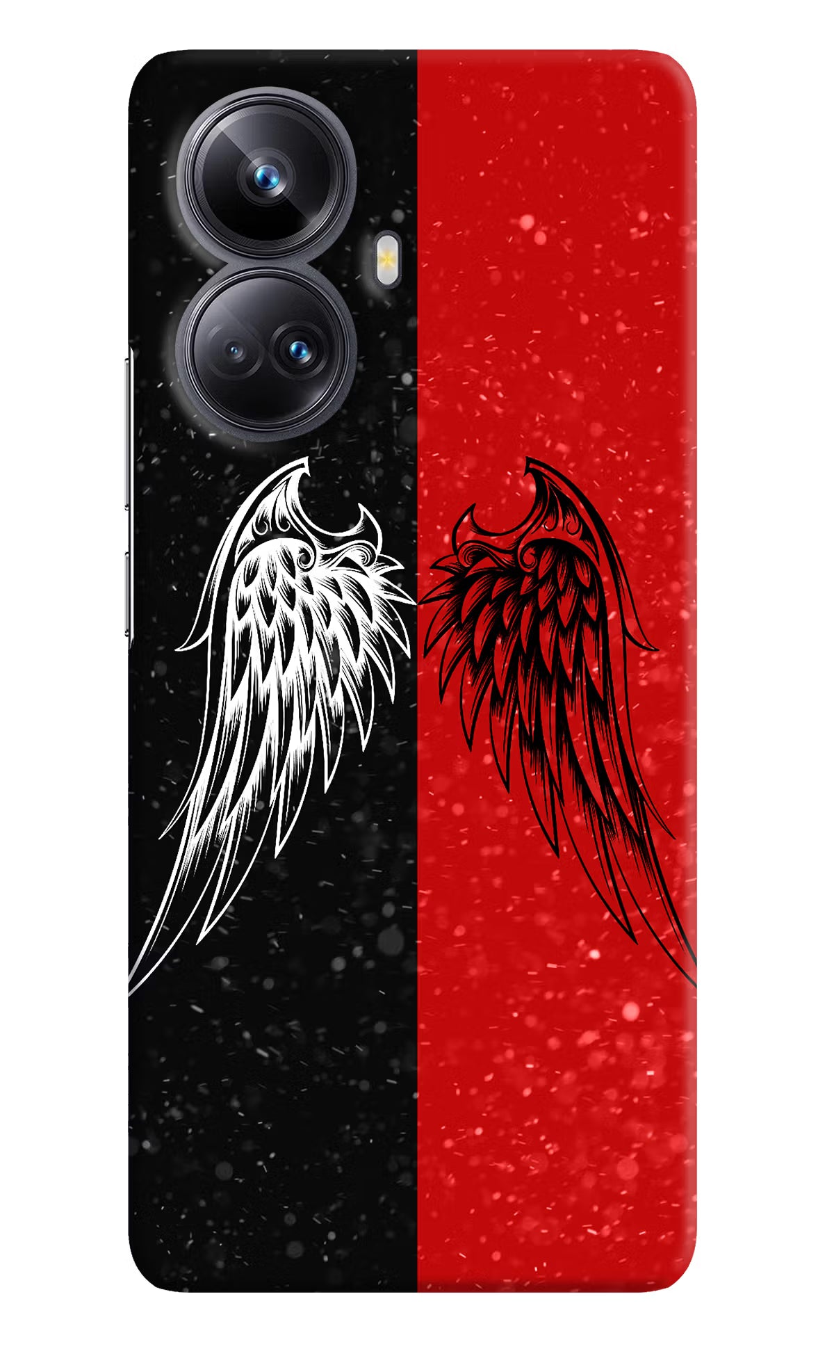 Wings Realme 10 Pro+ 5G Hard Case Back Cover by Casekaro