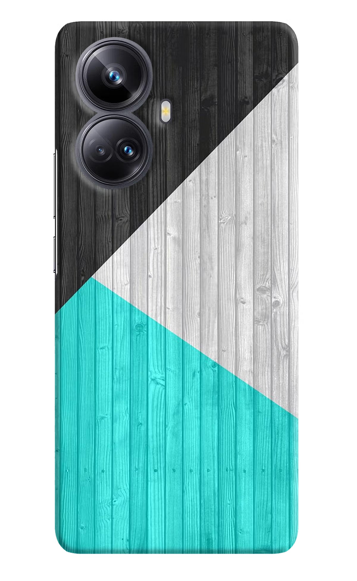 Wooden Abstract Realme 10 Pro+ 5G Hard Case Back Cover by Casekaro