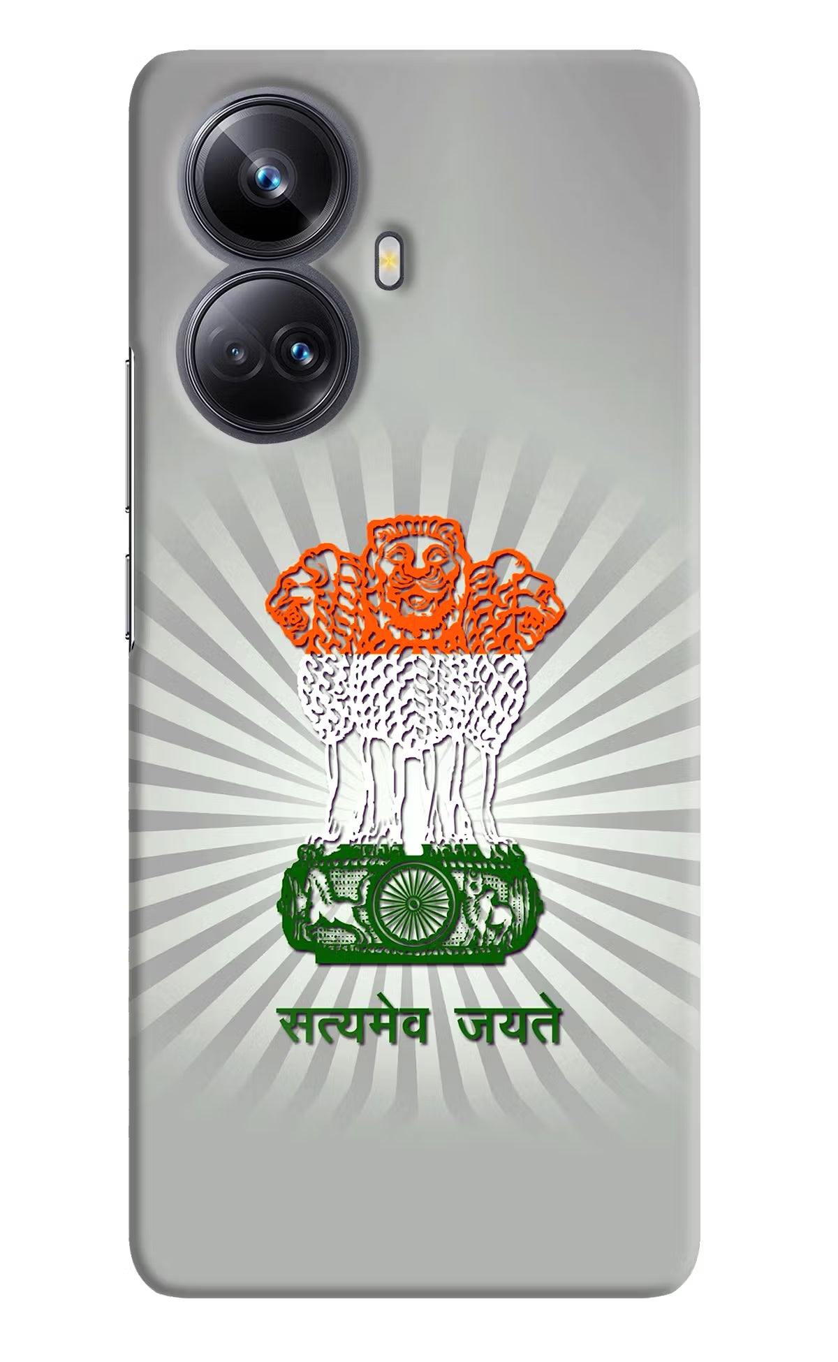 Satyamev Jayate Art Realme 10 Pro+ 5G Hard Case Back Cover by Casekaro