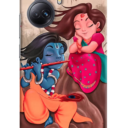 Radhe Krishna Realme 10 Pro+ 5G Hard Case Back Cover by Casekaro