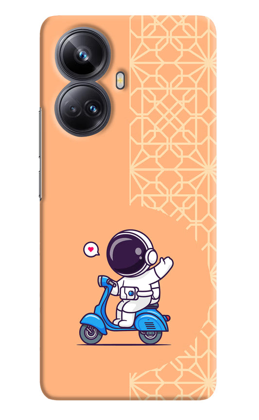Cute Astronaut Riding Realme 10 Pro+ 5G Hard Case Back Cover by Casekaro