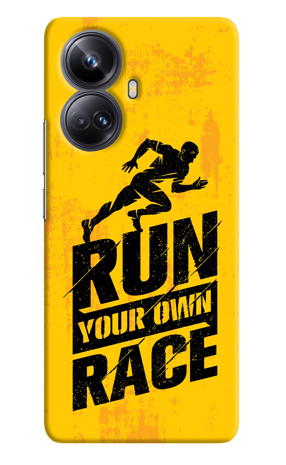 Run Your Own Race Realme 10 Pro+ 5G Hard Case Back Cover by Casekaro