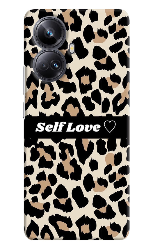 Leopard Print Self Love Realme 10 Pro+ 5G Hard Case Back Cover by Casekaro