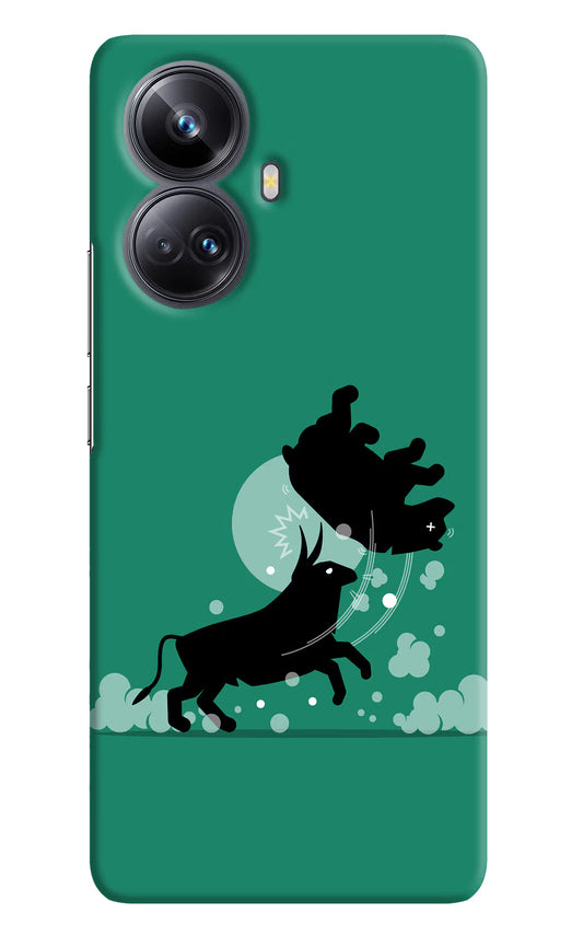 Bull Conqueror Realme 10 Pro+ 5G Hard Case Back Cover by Casekaro