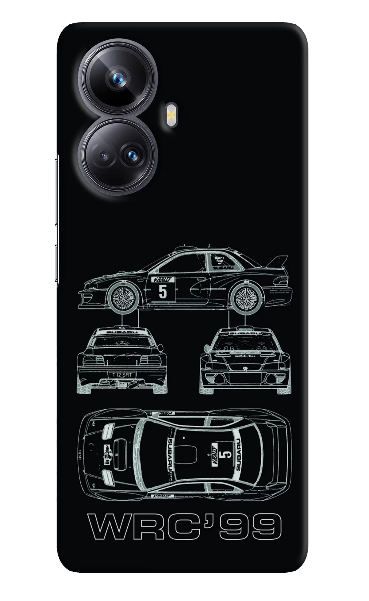 WRC'99 Realme 10 Pro+ 5G Back Cover