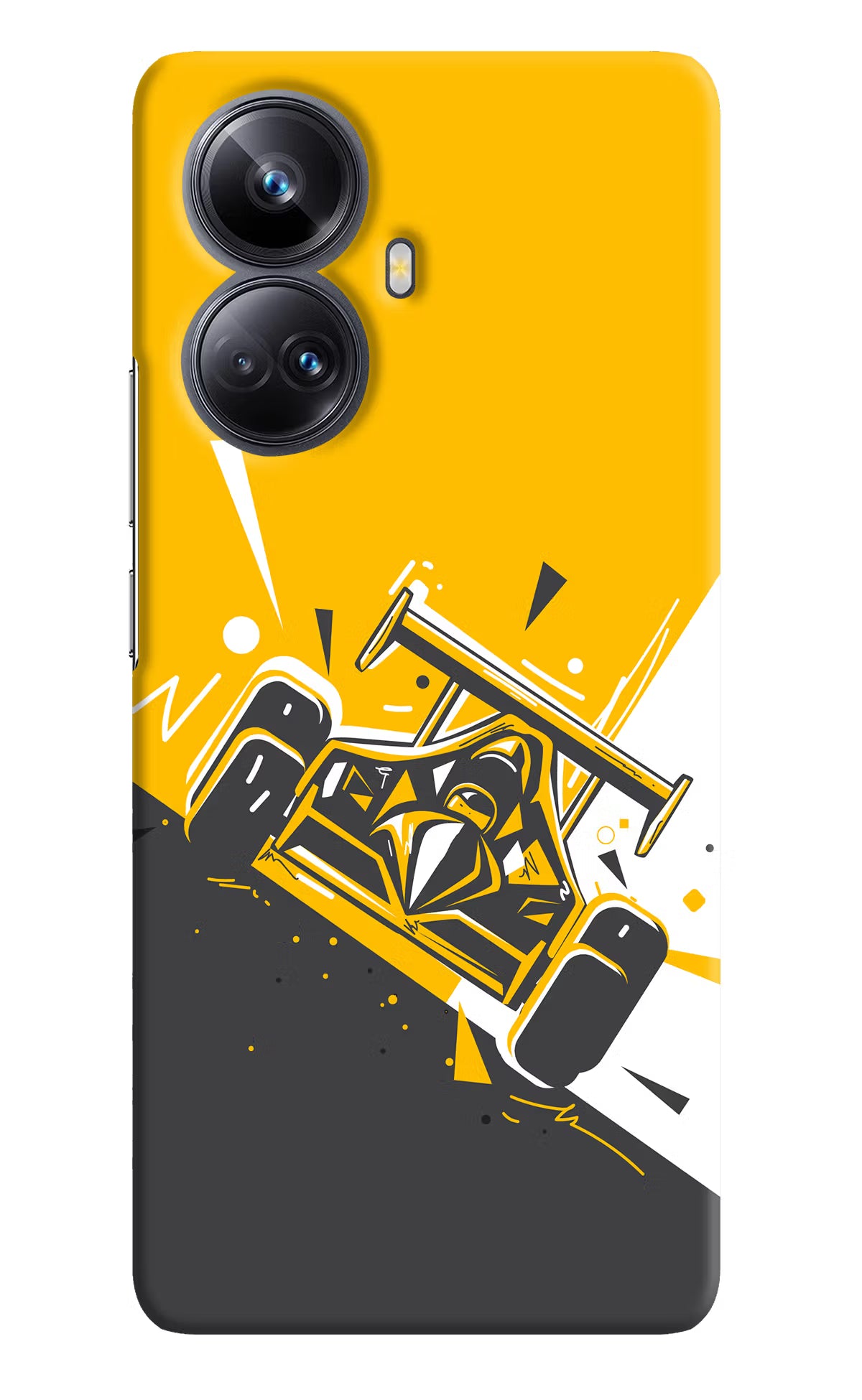 Track King Realme 10 Pro+ 5G Hard Case Back Cover by Casekaro
