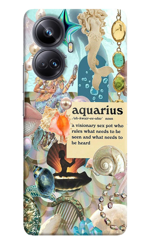 Aquarius Zodiac Realme 10 Pro+ 5G Hard Case Back Cover by Casekaro