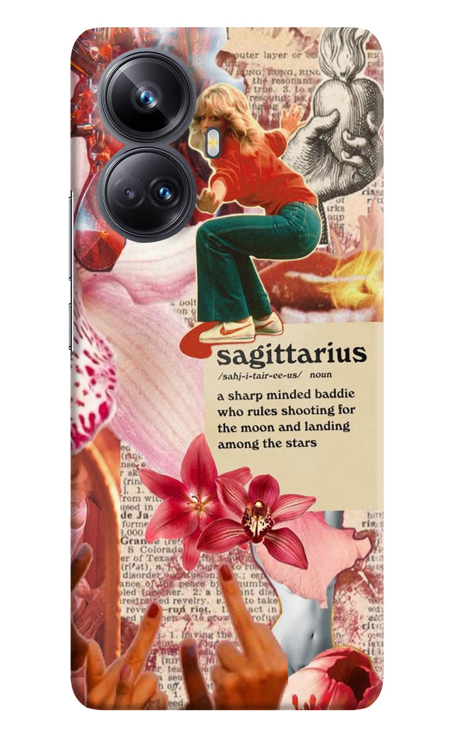 Sagittarius Zodiac Realme 10 Pro+ 5G Hard Case Back Cover by Casekaro