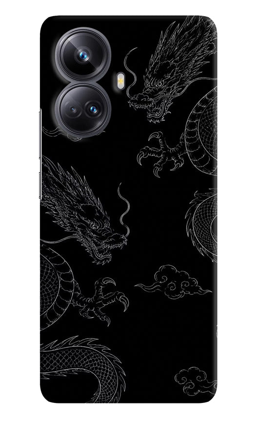 Twin Dragons Realme 10 Pro+ 5G Hard Case Back Cover by Casekaro