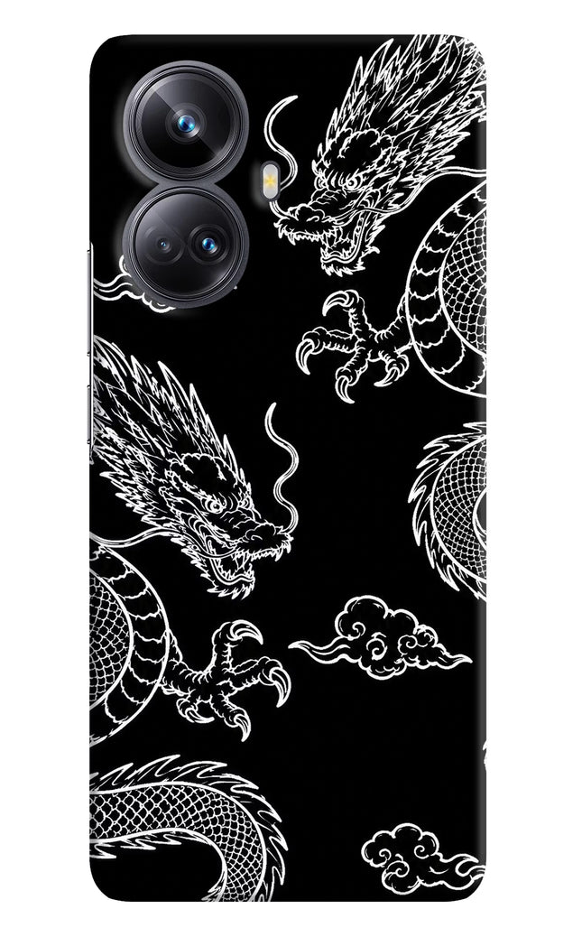 Twin Dragons Realme 10 Pro+ 5G Hard Case Back Cover by Casekaro