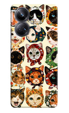 Cool Cat Realme 10 Pro+ 5G Hard Case Back Cover by Casekaro