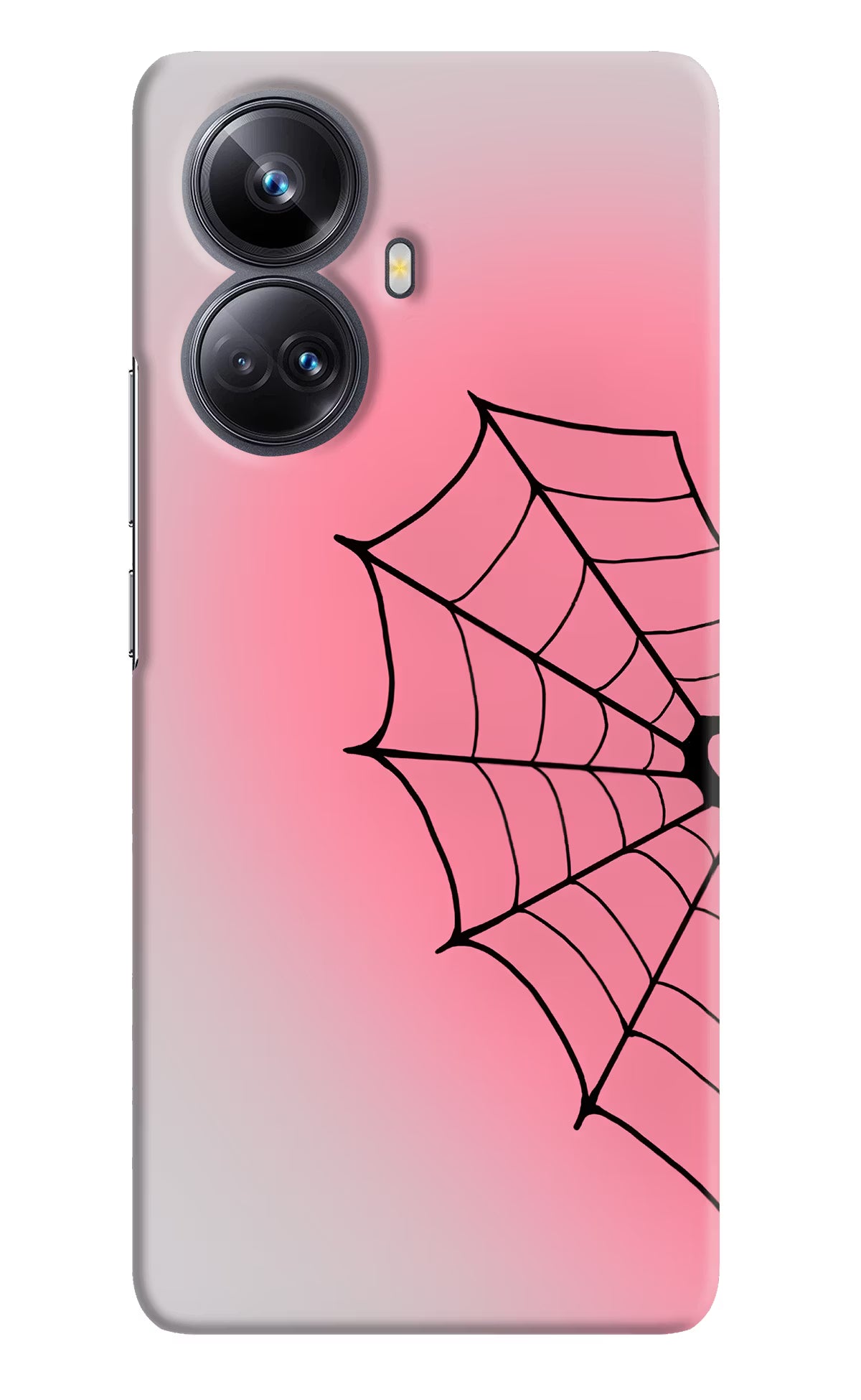 Pink Web Realme 10 Pro+ 5G Back Cover