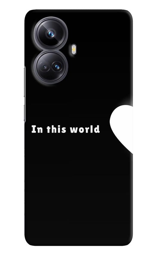 This World Realme 10 Pro+ 5G Hard Case Back Cover by Casekaro