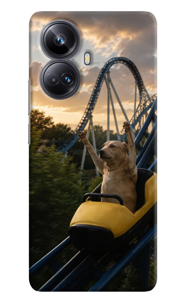 Rollercoaster Dog Realme 10 Pro+ 5G Hard Case Back Cover by Casekaro