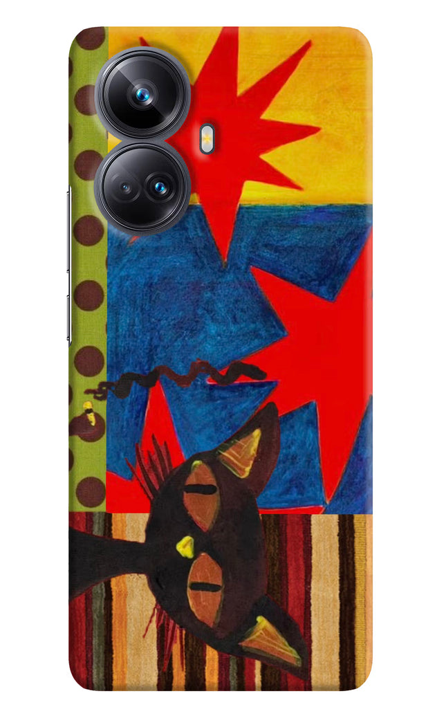 Pop Cat Realme 10 Pro+ 5G Hard Case Back Cover by Casekaro