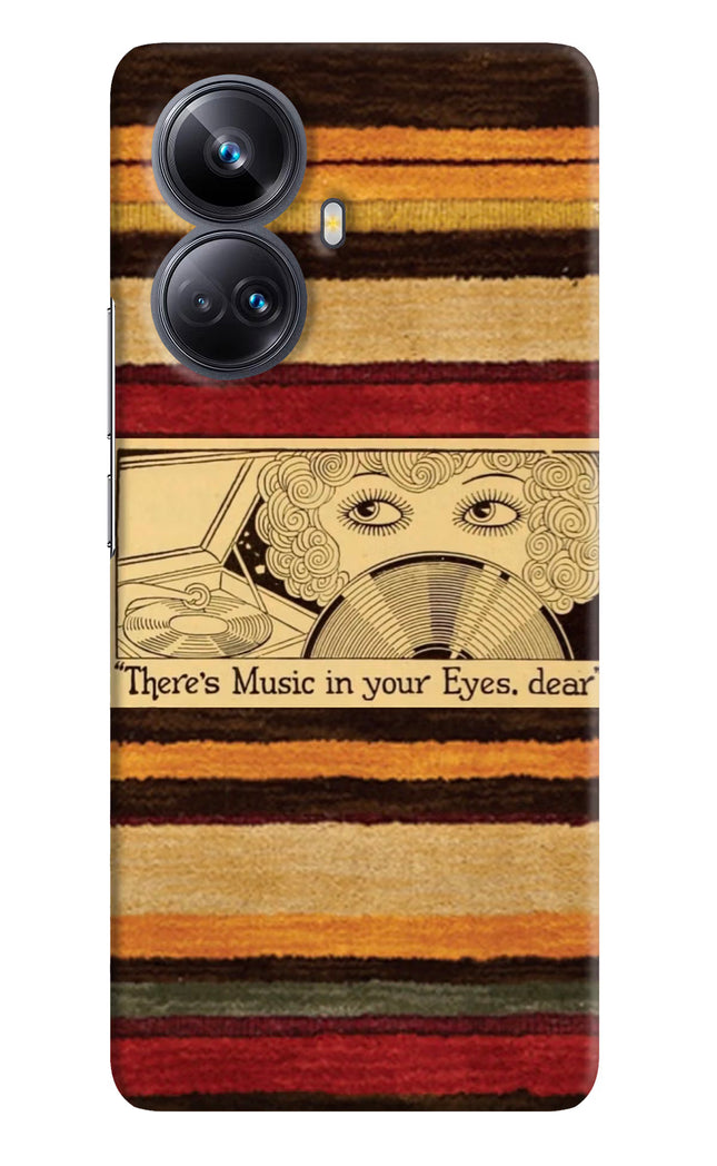Vinyl Stripes Realme 10 Pro+ 5G Hard Case Back Cover by Casekaro