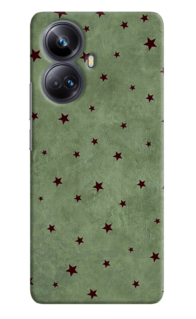 Green Stars Realme 10 Pro+ 5G Hard Case Back Cover by Casekaro
