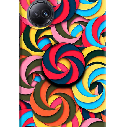 Spiral Pattern Realme 10 Pro+ 5G Pop Case by Casekaro