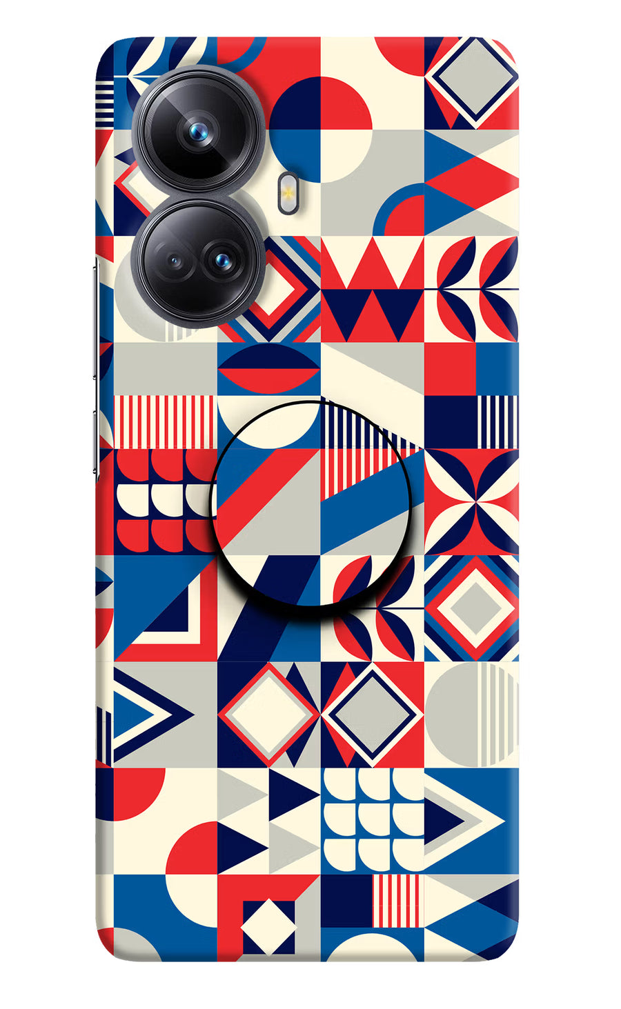 Colorful Pattern Realme 10 Pro+ 5G Pop Case, Hard case