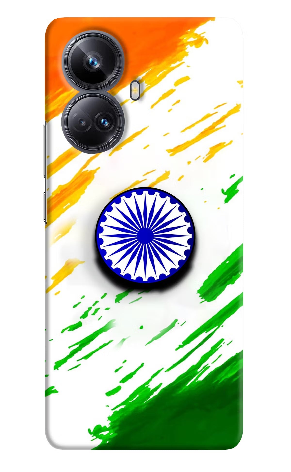 Indian Flag Ashoka Chakra Realme 10 Pro+ 5G Pop Case by Casekaro