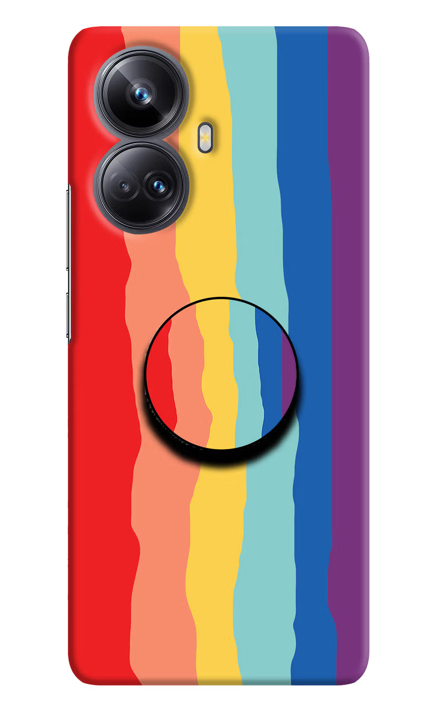 Rainbow Realme 10 Pro+ 5G Pop Case, Hard case