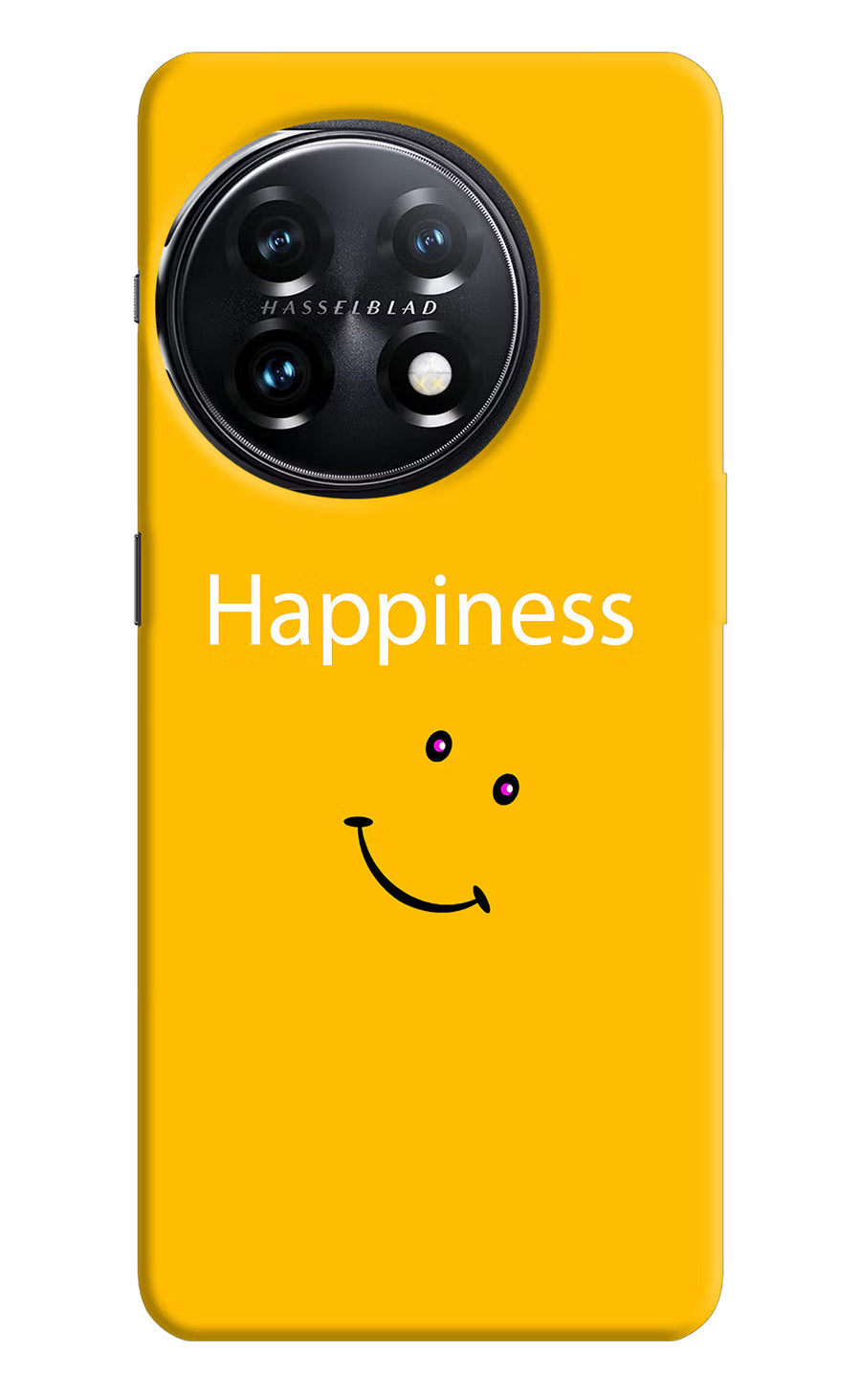 Happiness With Smiley OnePlus 11 5G Back Cover, Hard case