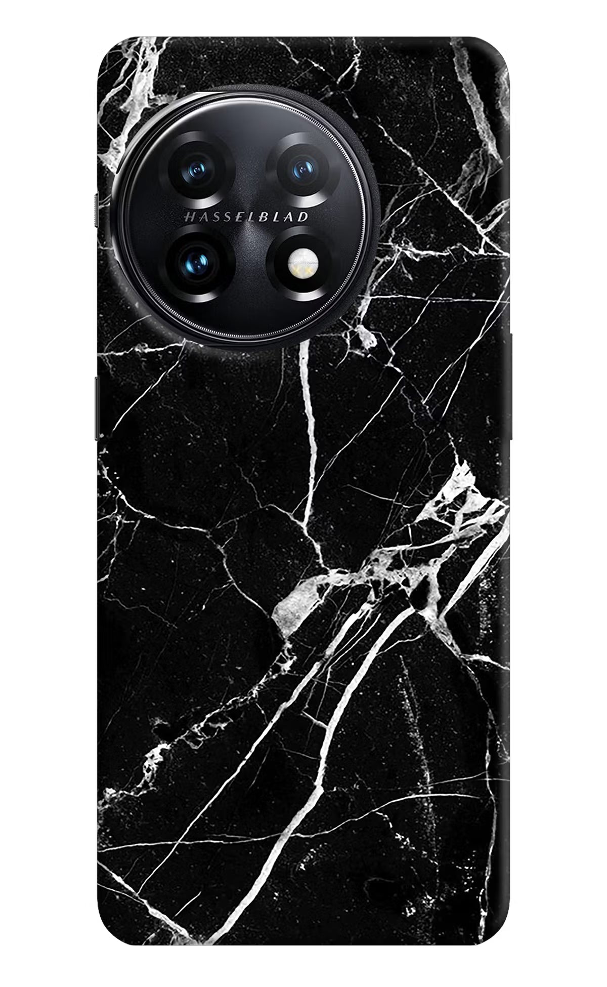 Black Marble Pattern OnePlus 11 5G Hard Case Back Cover by Casekaro