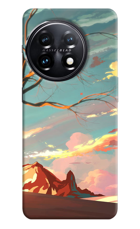 Scenery OnePlus 11 5G Hard Case Back Cover by Casekaro