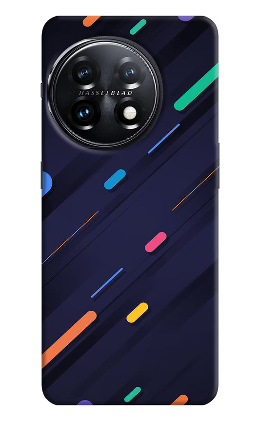 Abstract Design OnePlus 11 5G Hard Case Back Cover by Casekaro