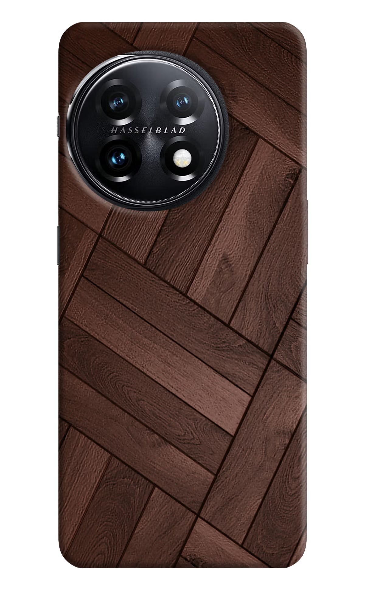 Wooden Texture Design OnePlus 11 5G Hard Case Back Cover by Casekaro