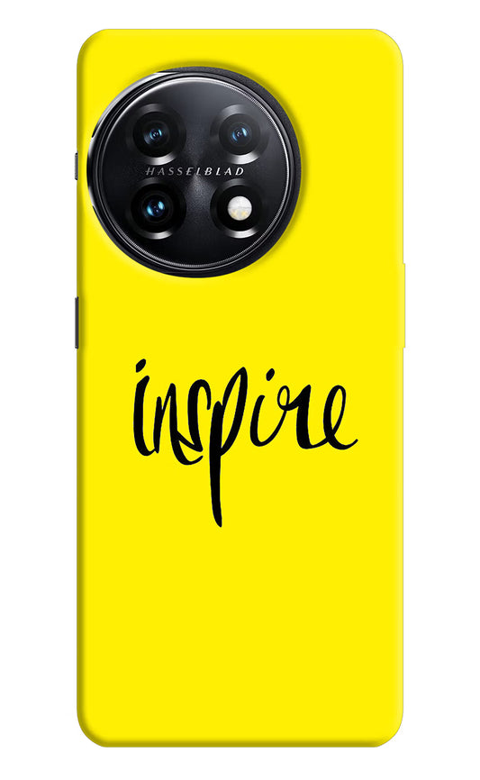 Inspire OnePlus 11 5G Hard Case Back Cover by Casekaro